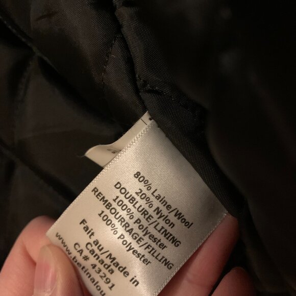 Betina Lou Grey Helena Wool Coat - Picture 5 of 6